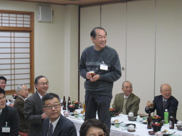 懇親会　東　純一先生